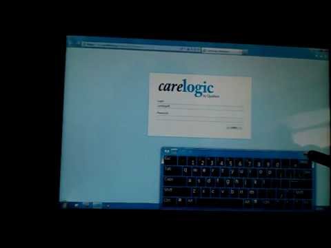 Carelogic use on an Acer Tablet