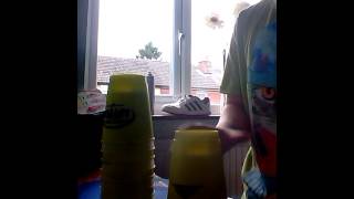 Sport stacking freestyle part 2 first 2. 2.729