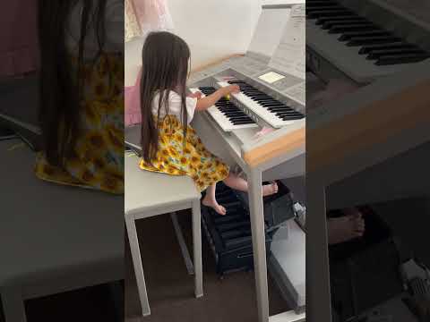 エレクトーン 【かえるのうた】童謡 5歳 年中