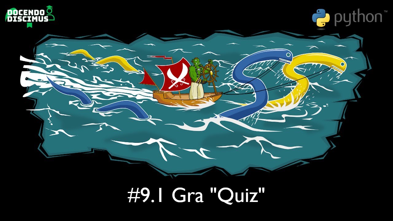 Kurs Python dla dzieci 10+ #9.1 Gra "Quiz"