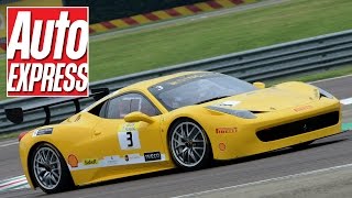 This is the ferrari 458 challenge evoluzione race car. how does it
compare to speciale road car? subscribe our channel
http://bit.ly/11ad1j1 s...