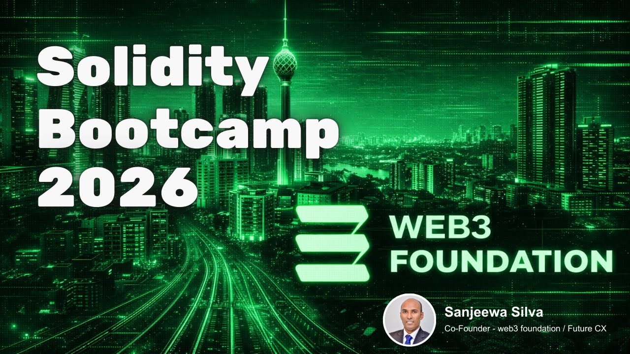 How to Become a Blockchain Developer in Sri Lanka 🇱🇰 | Web3 Solidity  Bootcamp 2026