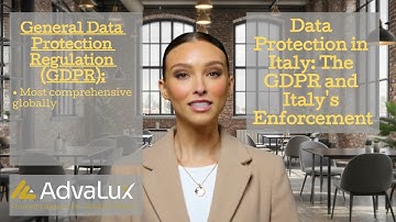 Data Protection in Italy: The GDPR and Italy