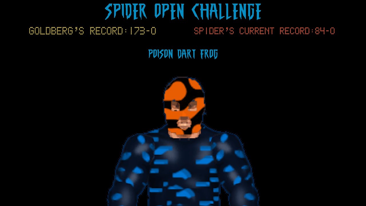 SPIDER OPEN CHALLENGE #13 - POISON DART FROG