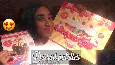 New Bombshell Cosmetica Banana Spilt palette & Bro...