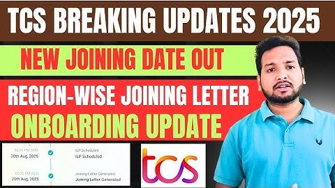 TCS Joining Letter Update 2025 | Ignite Role Candidates Onboarding | 17 Sept Joining Date, Timelines