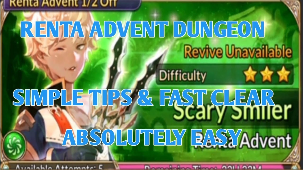 [Knights Chronicle] Renta Advent Dungeon Guide & Tips!! Easy as HELL!!