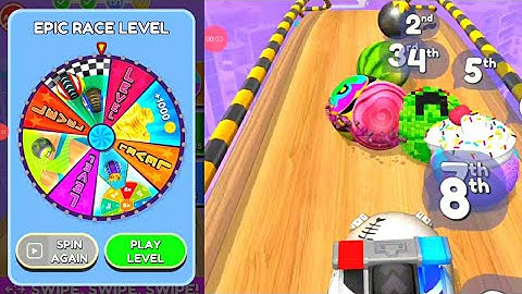 GOING BALLS EPIC RACE LEVEL GAMEPLAY WALKTHROUGH ( ANDROID & IOS GAMEPLAYS )