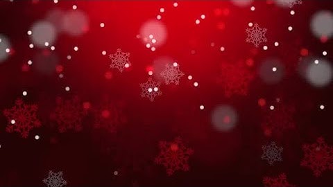 Falling Snowflakes Christmas Background Stock Motion Graphics