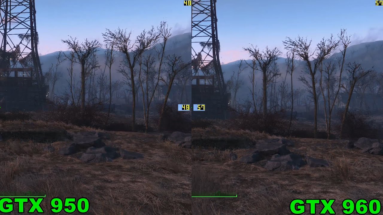 GTX 950 vs GTX 960 in Fallout 4