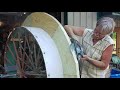 Making old Wagon Wheels into a Water Wheel - Slideshow