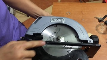 Cách Lắp và tháo lưỡi cưa gỗ Huipu