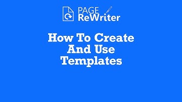 How To Create And Use Templates With Page Rewriter The Best SEO Content Writing Tool