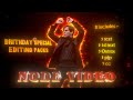 Brithday Special Free Editing Packs 🎁 l Node Video