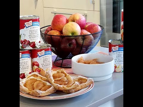 Duncan Hines Comstock® Simply Apple Pie Filling & Topping and Simply Cherry Pie Filling & Topping