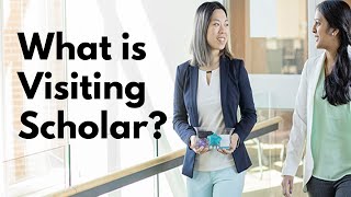 What is Visiting Scholar | Visiting Scholar Explanation | Visiting Scholar meaning