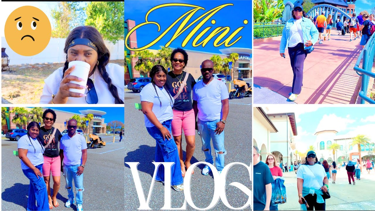 OUR LAST DAY IN FLORIDA 😩 || FAMILY LINK UP  + LAST MINUTE  SHOPPING | TRAVEL VLOG