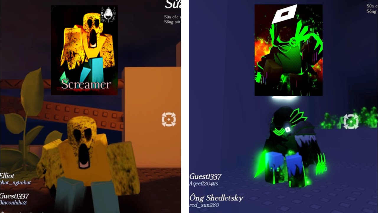 Gameplay sử dụng 2 skin John doe rework trong Forsaken #roblox # ...