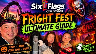 SIX FLAGS OVER GEORGIA FRIGHT FEST FULL GUIDE