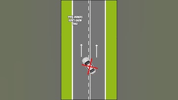 Road MARKINGS Explained | Learn Traffic Lane Lines Easily 🚦 #automobile