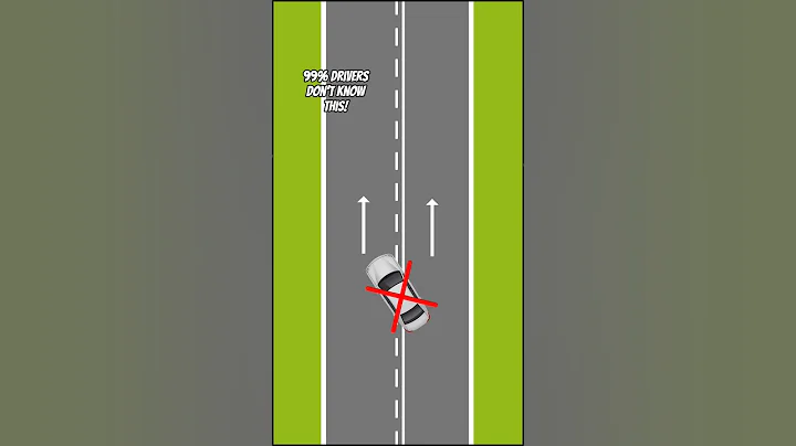 Road MARKINGS Explained | Learn Traffic Lane Lines Easily 🚦 #automobile
