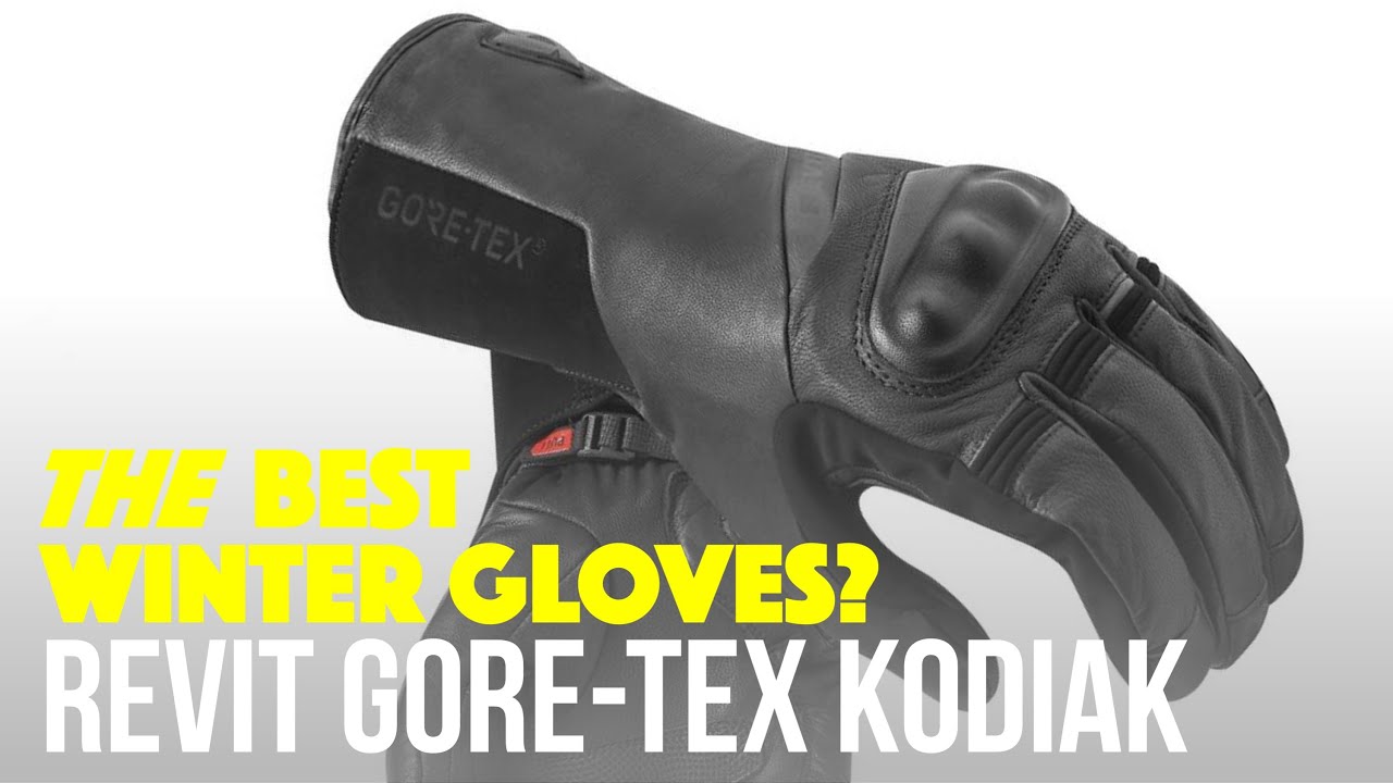The REVIT GTX Kodiak Gloves | The best winter motorbike gloves