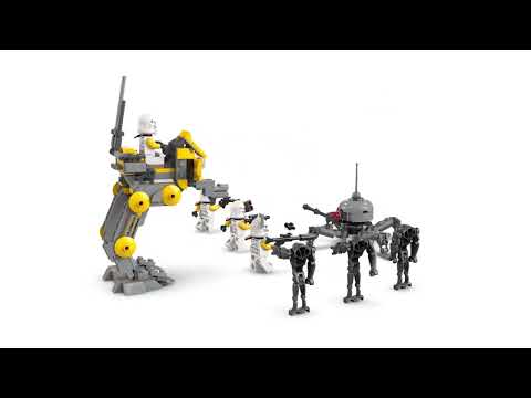 Miniatura del video del prodotto LEGO - STAR WARS 327 Star Corps di Clone Troopers 75431