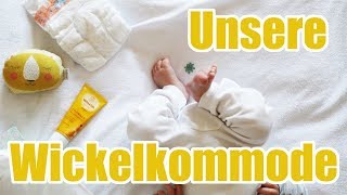 Unsere Wickelkommode & der Weg zur passenden Trage | Vlog #3