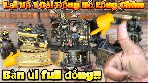 Bàn ủi con gà full đồng _ Tuỳ hưu đồng _ Tượng đồng công giáo. #đồcổcầnthơ