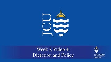 Week 7 Video 4 - Discretionary decisions