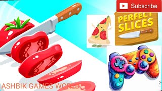 Perfect Slices : Slice  Rush ❤️🍅🍊🍒 |  Game Play | Cutting Game screenshot 5