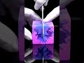 Cutting a crystal fog cube with surreal precision #ai #asmr #abstract