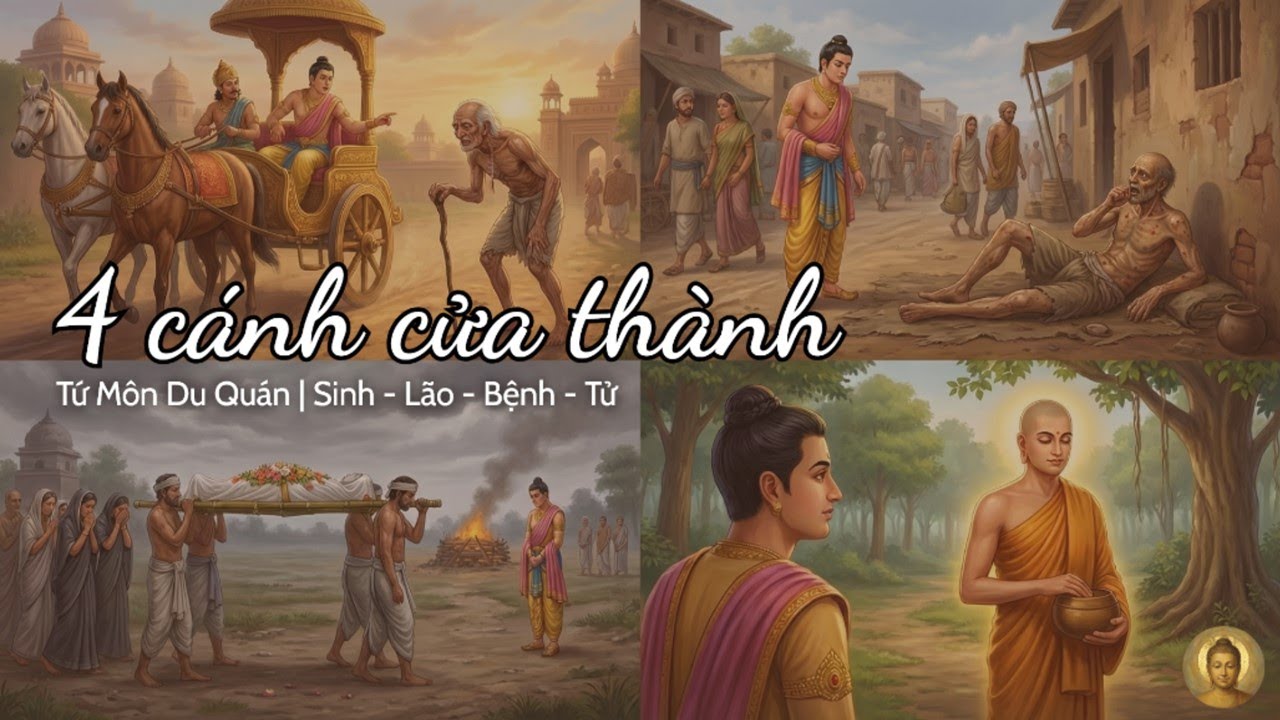 4 Cánh cửa thành: Sinh-Lão-Bệnh-Tử | Sự Thật Về Khổ Đau & Con Đường Tỉnh Thức |Diệu Âm Tỉnh Thức #11