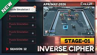 *NEW* INVERSE CYPHER SEASON 12 STAGE-1 (LP-1-1) SOLUTION | APRIL 2026 [GIRLS FRONTLINE 2: EXILIUM]
