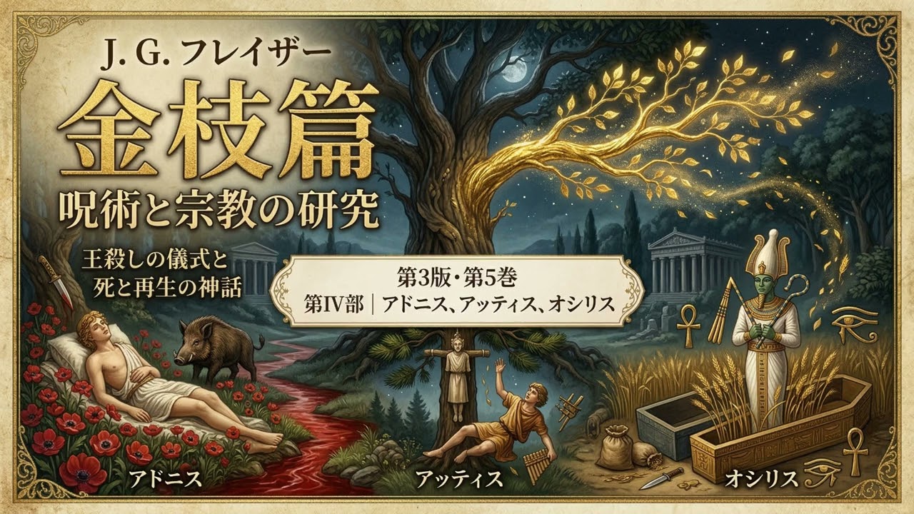フレイザー『金枝篇』第3版 第5巻「第IV部 アドニス、アッティス