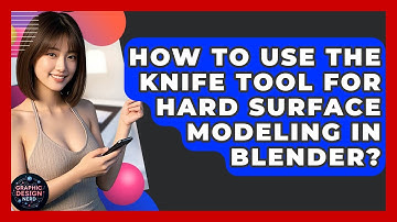 How To Use The Knife Tool For Hard Surface Modeling In Blender? | Graphic Design Nerd