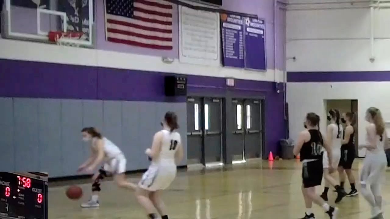 Uncontested shot gives injured basketball player chance to score YouTube