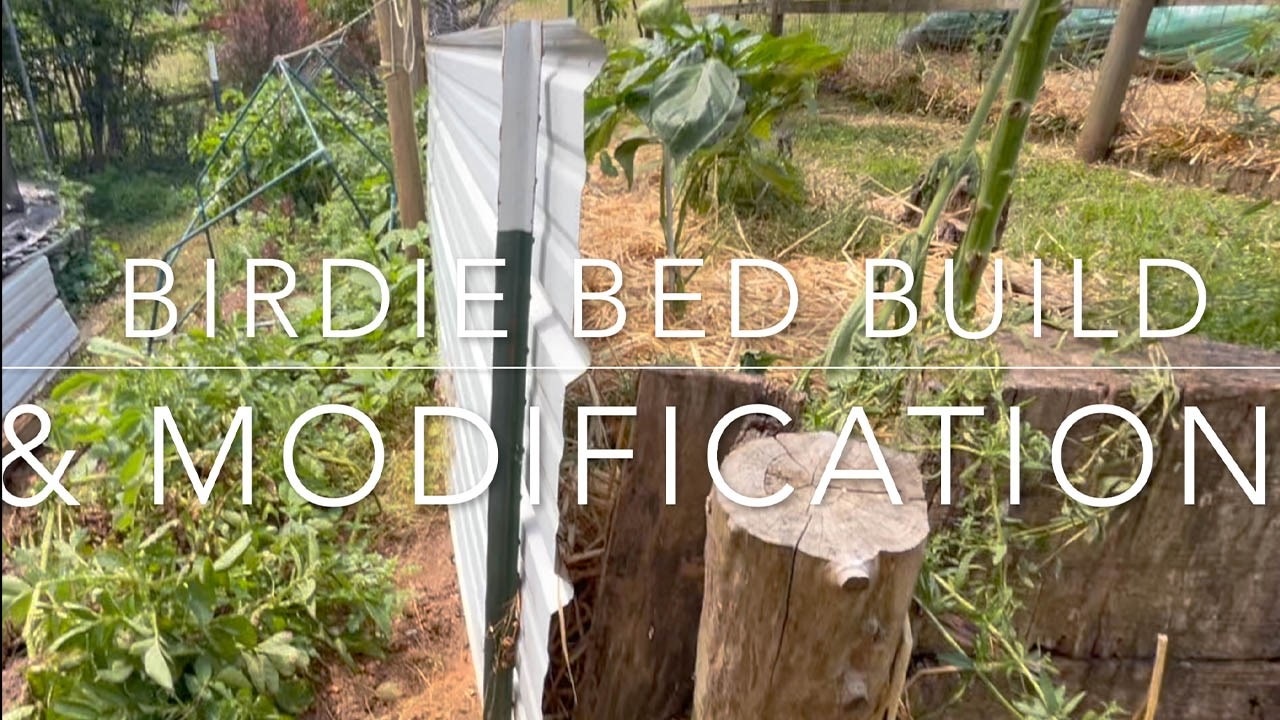 Birdies Raised Garden Bed Build & Modification | Ada's Heritage Farm ...
