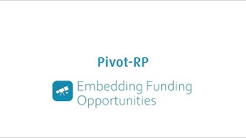 Embedding Funding Opportunities from Pivot-RP