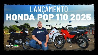 Imagem da noticia Lançamento: Tudo o que mudou na Honda Pop 110i ES 2025 | moto.com.br
