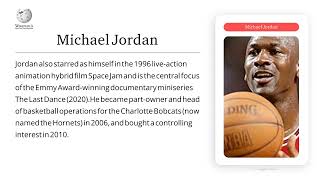 Information Michael Jordan Wikipedia by Comovid AI platform News