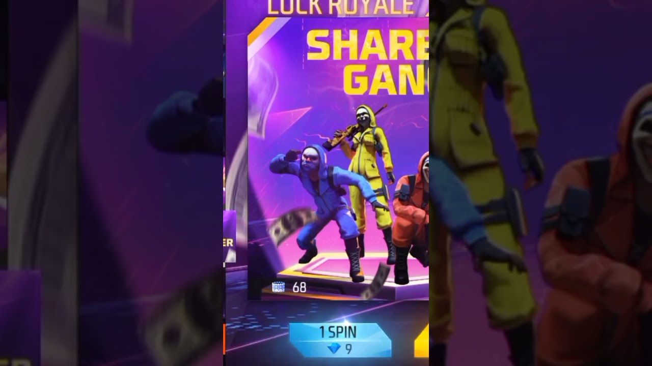 FREEFIRE Criminal Token Collection