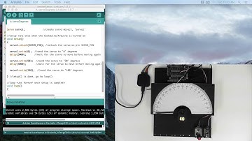 RobotGeek 101 - Lesson 7.3: 180 Degree RobotGeek Servo Control