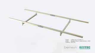 Military Camp Bed Mc 5 By Bemeyn Design Studio. Design Benjamin Meyer For Resttec.