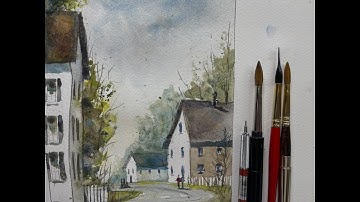 Creating Convincing Depth in Your Watercolor Paintings - with Chris Petri