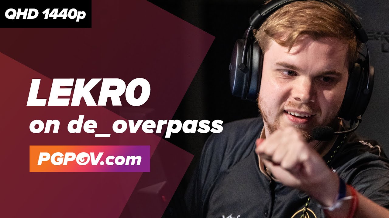 [CSGO POV] Lekr0 (NiP) vs Astralis / 25-11 / de_overpass // Player Settings in desc.