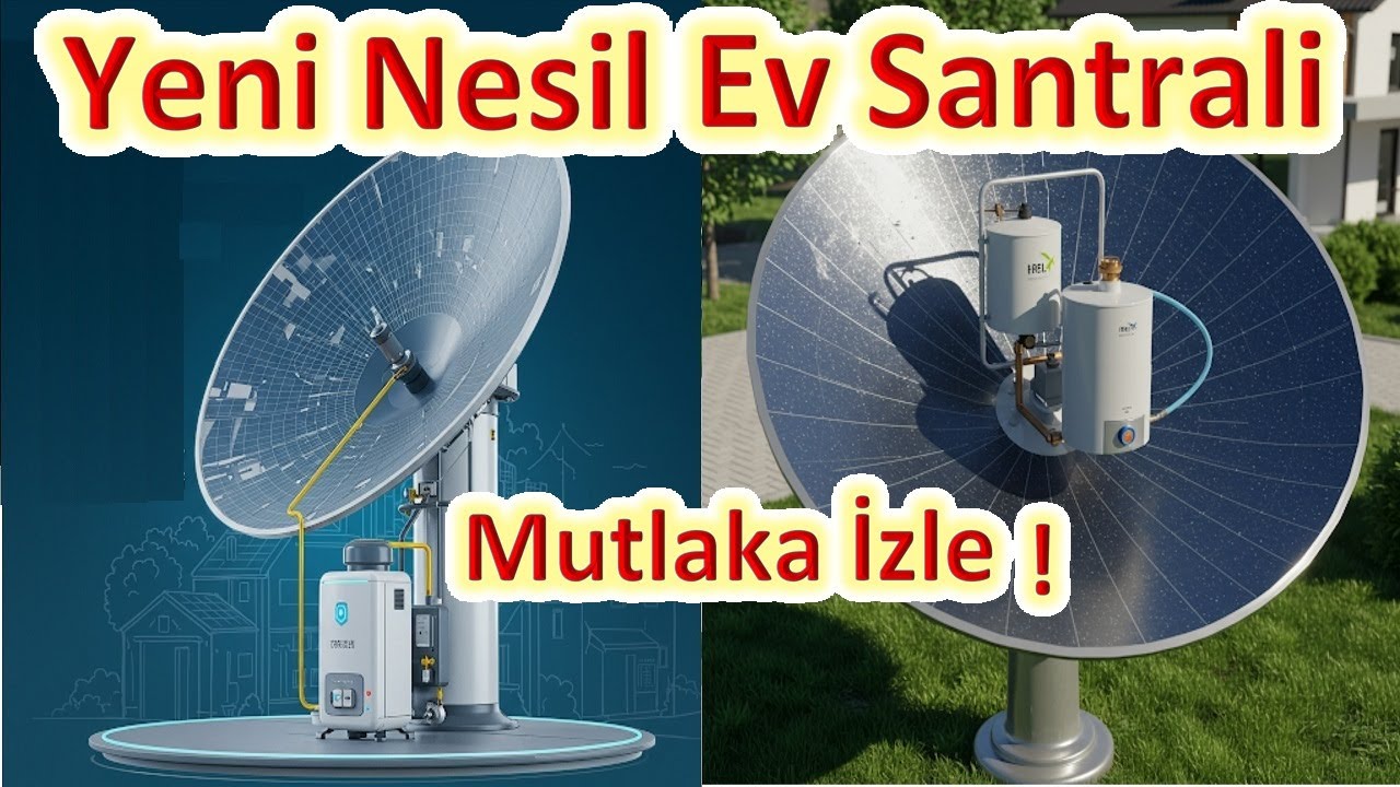 ⚡️ Benim İcadım: Elektrik, Sıcak Su ve İçme Suyu Üreten Ev Tipi Enerji Santrali!