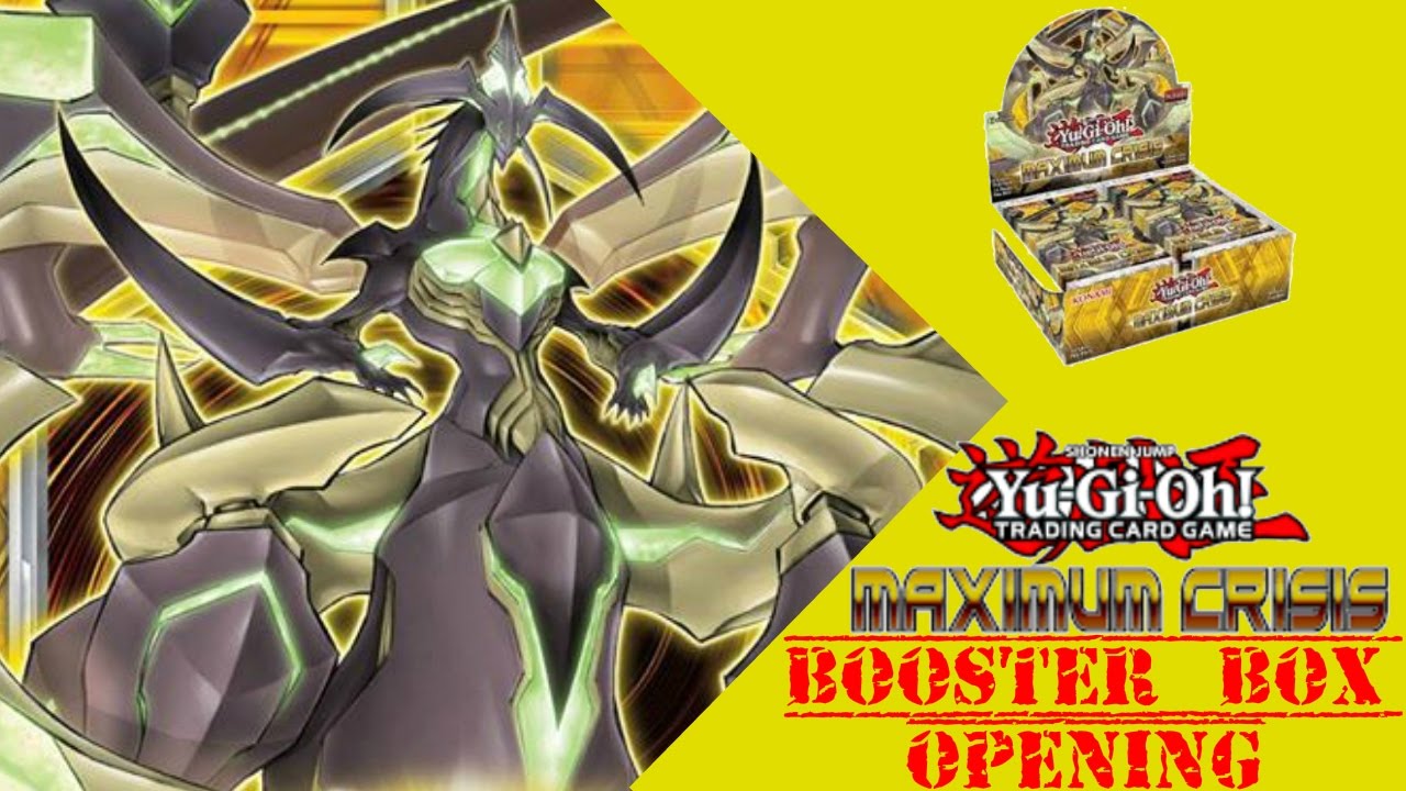 Yu-Gi-Oh! TCG Maximum Crisis Booster Box Opening #1