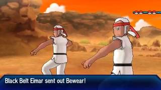 Pokemon Ultra Sun - Vs. Mt Lanakila Trainers Allon & Eimar