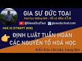HOÁ 10 - C2B8 - ĐỊNH LUẬT TUẦN HOÀN   Ý NGHĨA CỦA BẢNG TUẦN HOÀN CÁC NGUYÊN TỐ HOÁ HỌC (CTGDPT 2018)